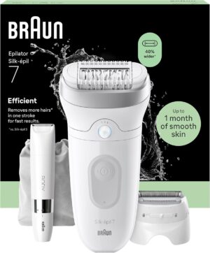 Braun Silk-épil 7 Depiladora Eléctrica Mujer