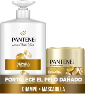 Pantene Pro-V Repara y Protege Champú Reparador + Mascarilla para Pelo Seco