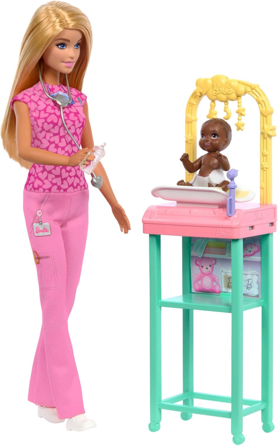Barbie Pediatra Muñeca con Accesorios