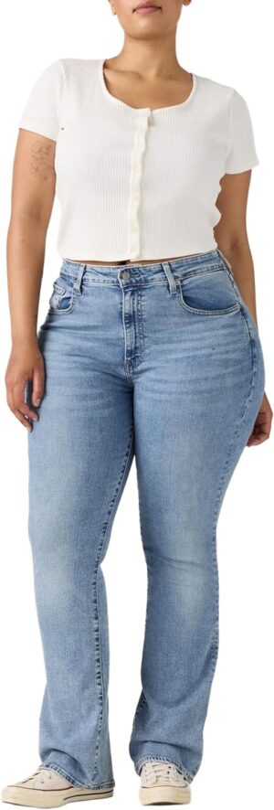 Levi's 725 High Rise Bootcut Jeans Mujer