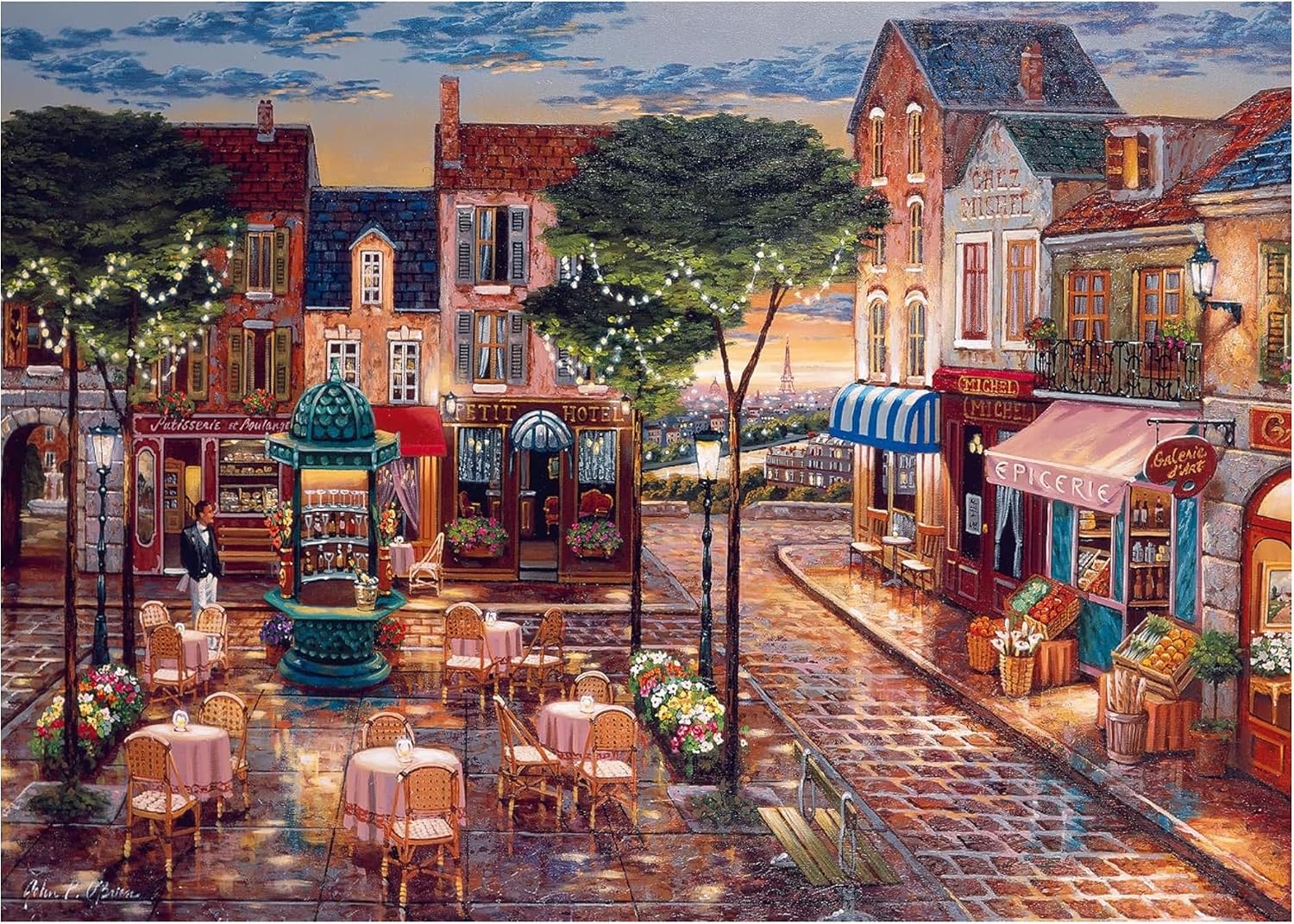 Ravensburger Puzzle 1000 Piezas Pinceladas de París