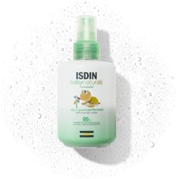 ISDIN Baby Naturals Agua Suave Perfumada, colonia para bebé sin alcohol