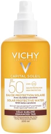 Vichy Capital Soleil Agua Luminosidad SPF50 200 ml