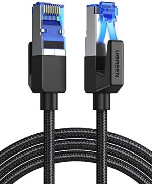 UGREEN Cable Ethernet Cat 8 RJ45 Nylon Trenzado 5M