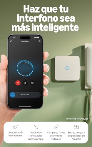 Ring Intercom Audio, interfono inteligente con llaves virtuales y Alexa