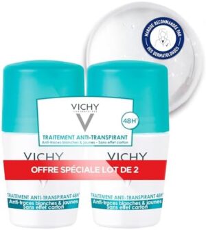 Vichy 48H Desodorante Roll-On Antitranspirante Antimanchas 100 ml