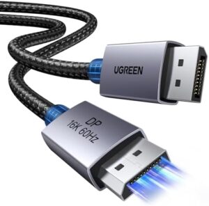 UGREEN Cable DisplayPort 2.1 16K 60Hz, 0,5 m