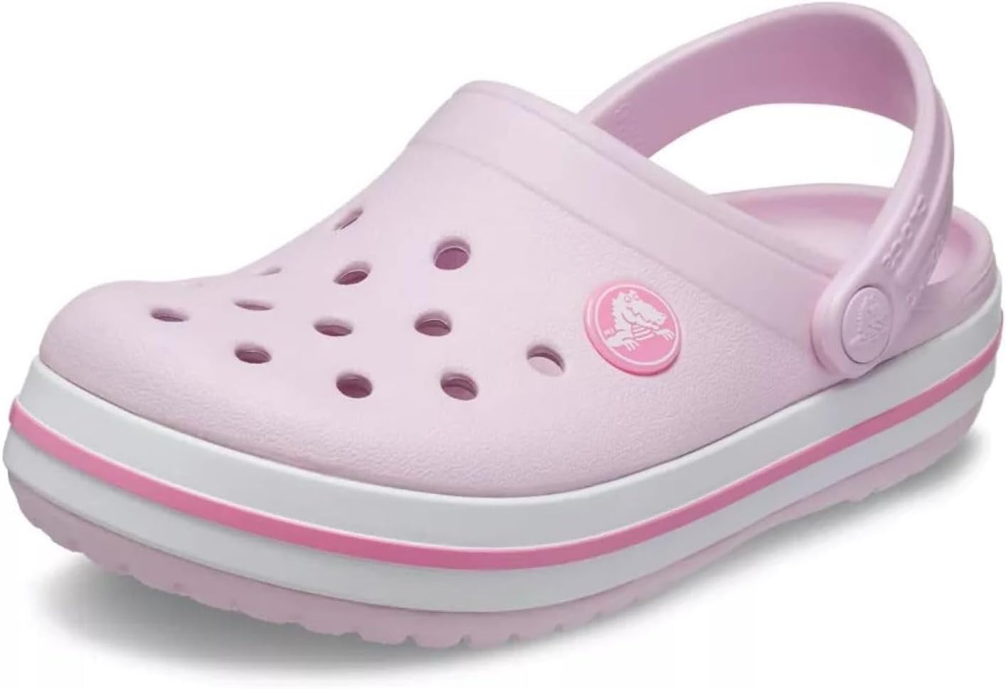 Crocs Crocband Clog K Zuecos Unisex Niños Rosa