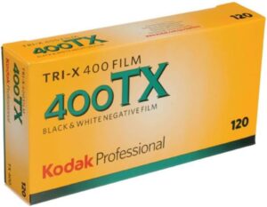 Kodak Tri-X Pan 400 Película Blanco y Negro, formato 120