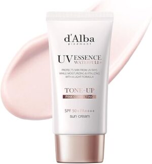 d'alba Waterfull loción solar tonificante SPF50+ PA++++