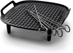 Philips kit de grill y 6 brochetas para freidora de aire XXL