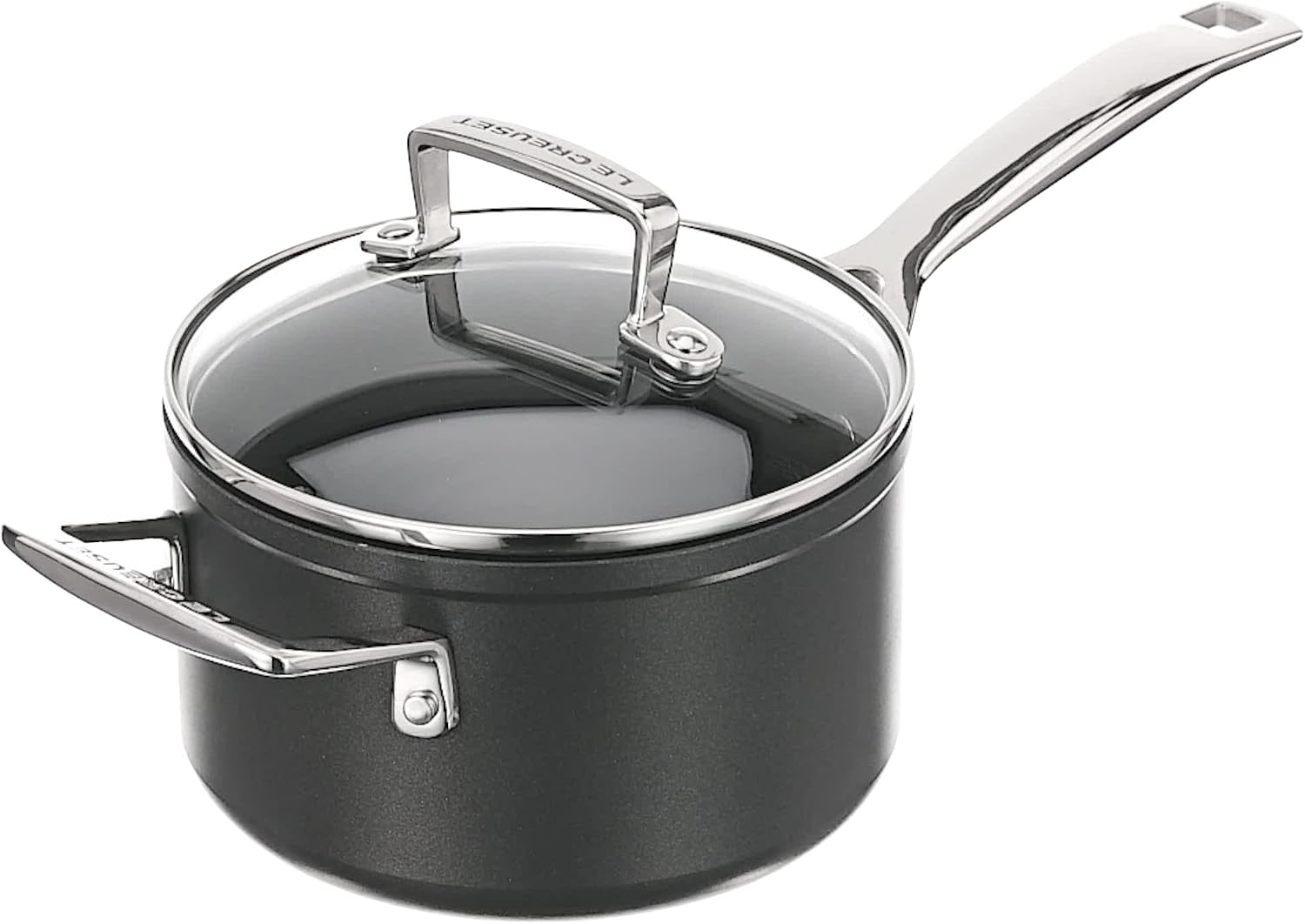 Le Creuset Cazo de aluminio antiadherente, 16 cm, apto para inducción