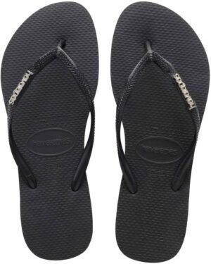 Havaianas Slim Logo Metallic Chanclas Mujer
