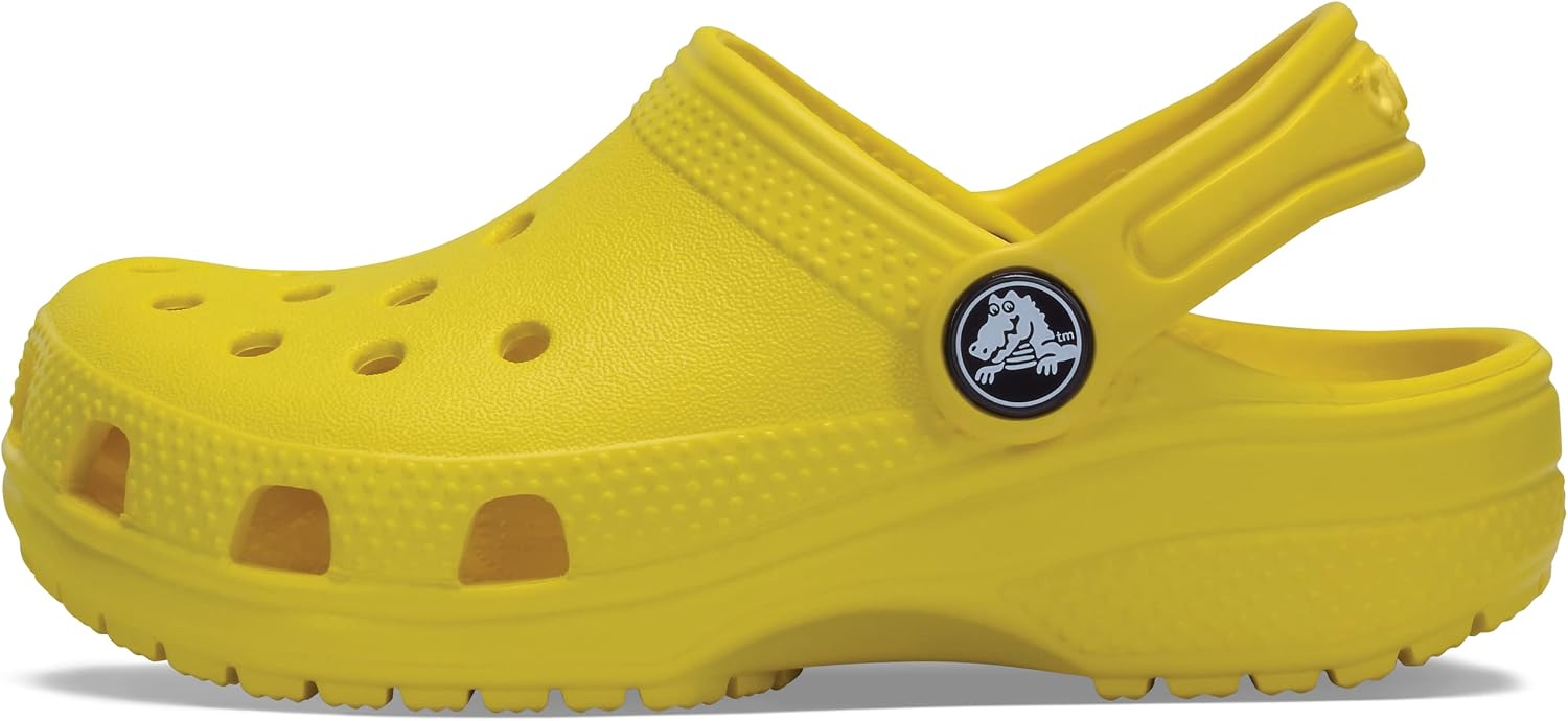 Crocs Classic Littles Zuecos para Niños, Rosa