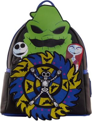 Loungefly Disney The Nightmare Before Christmas 30 Aniversario - Mochila Coleccionable