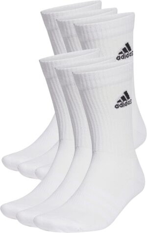 adidas Calcetines Cushioned Sportswear Crew, Pack de 6, Niños