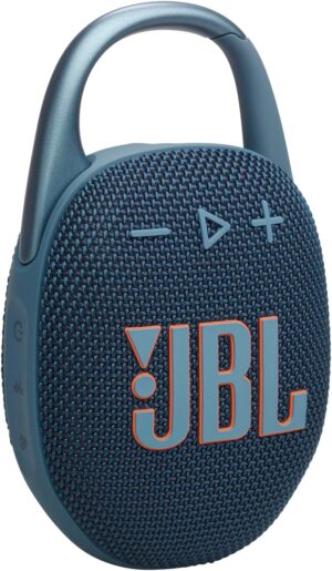 JBL Clip 5, Altavoz Inalámbrico Portátil con Bluetooth, Azul