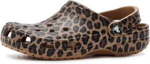Crocs Classic Animal zuecos niños, sepia leopardo