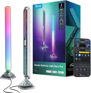 Govee RGBIC Gaming Lightbars, barras de luz LED WiFi para PC y monitor
