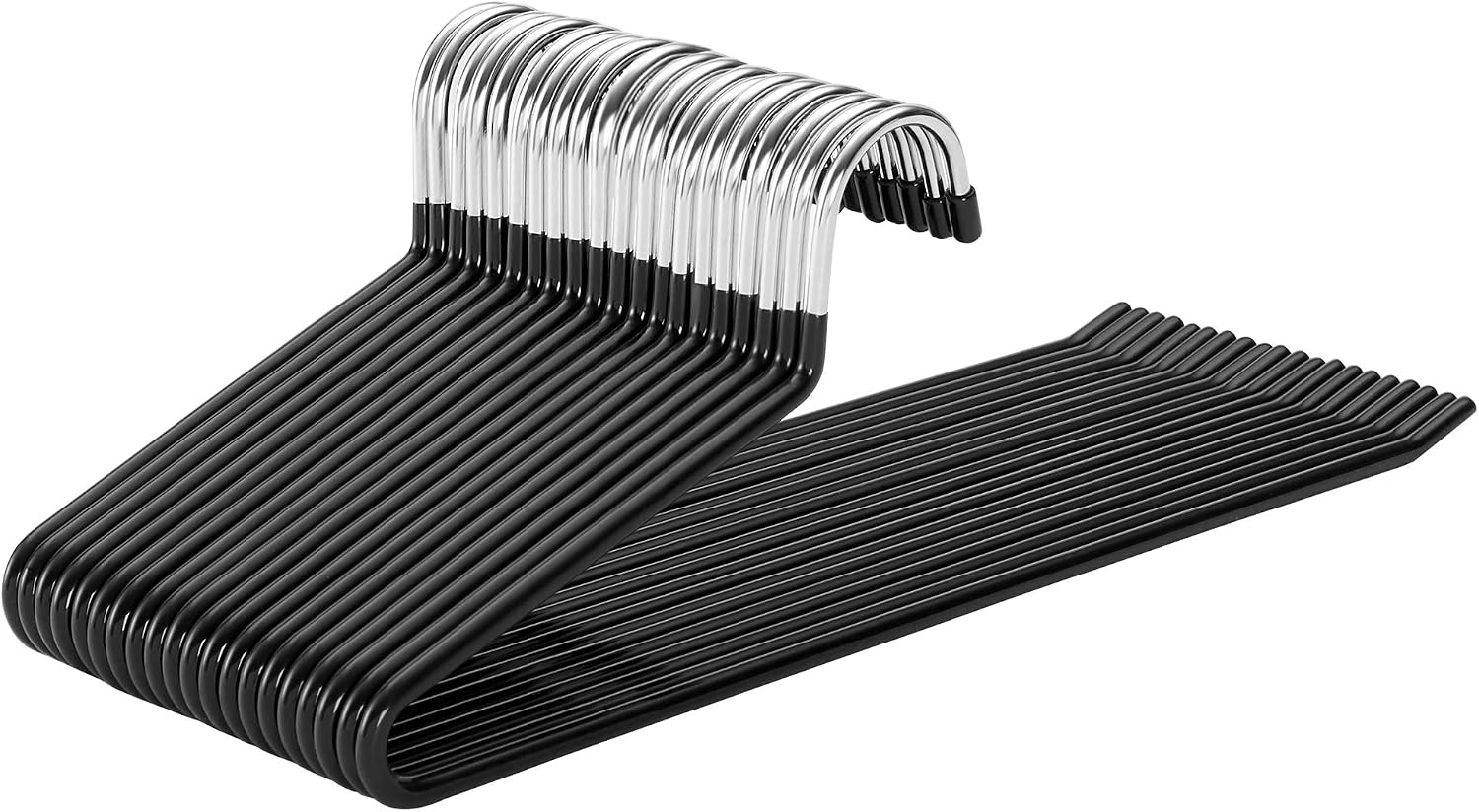 SONGMICS Perchas para Pantalones, Pack de 20