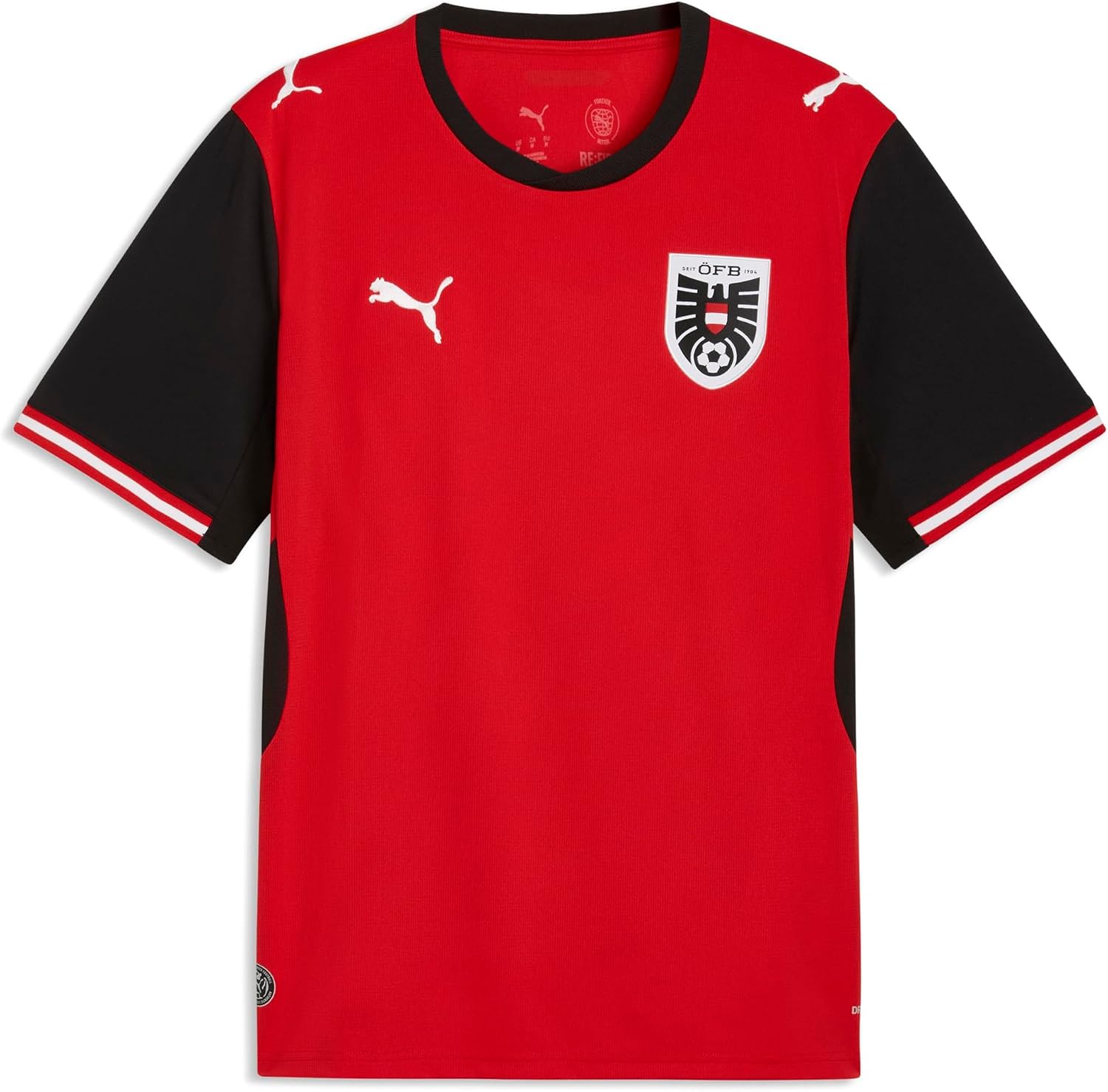 PUMA ÖFB Home Jersey Réplica Camiseta Austria Hombre