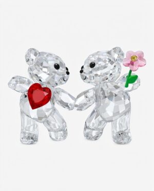 Swarovski Oso Kris Felices Juntos Figura de Cristal