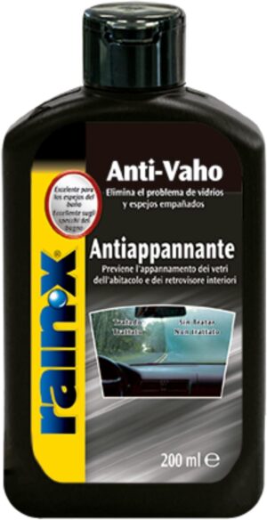 Rain-X Antivaho para cristales de coche y espejos de baño, 200 ml