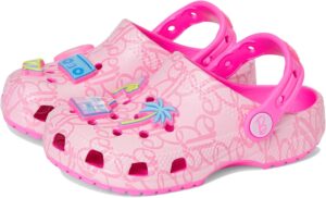 Crocs Pink Barbie Classic Clog Niños