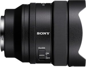 Sony FE 14 mm F1.8 G Master objetivo gran angular para montura E
