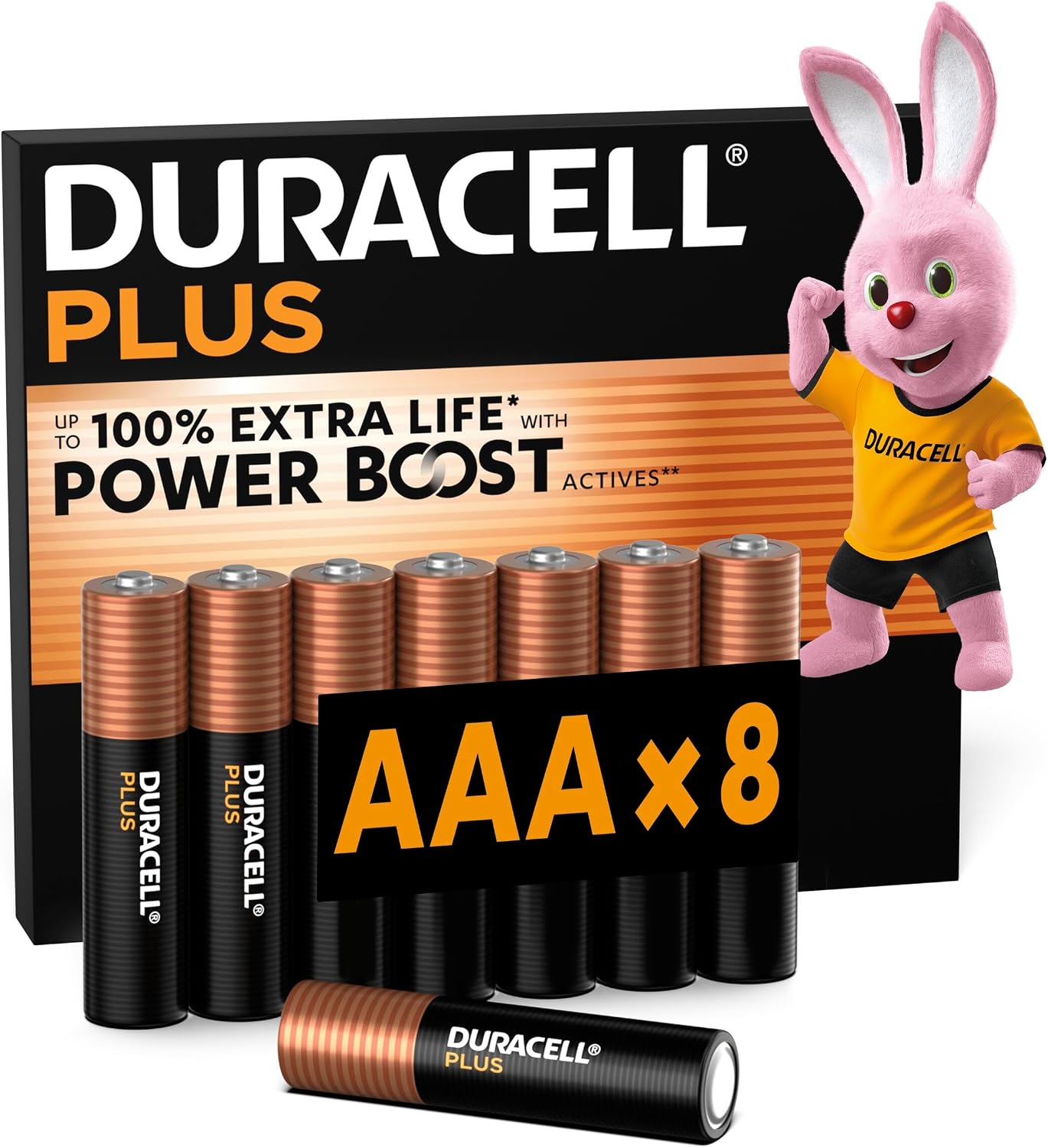 Duracell Plus Pilas Alcalinas AAA