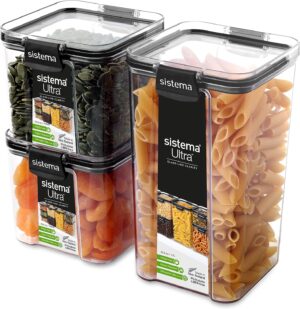 Sistema Ultra pack de 3 recipientes herméticos de Tritan