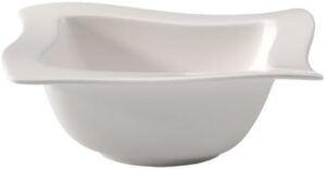 Villeroy & Boch NewWave Bol cuadrado de porcelana, Blanco