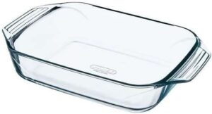 PYREX Let's Share Fuente Rectangular de Horno, 35 x 23 cm