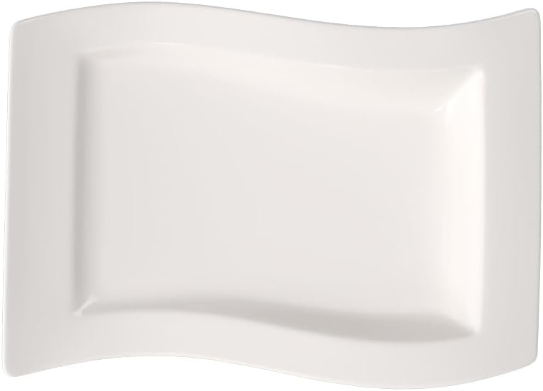 Villeroy & Boch NewWave Plato Gourmet de Porcelana, 33 x 24 cm