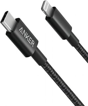Anker 331 Cable USB-C a Lightning de nailon con certificación MFi, 1 m