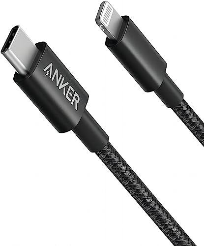 Anker 331 Cable USB-C a Lightning de nailon con certificación MFi, 1 m