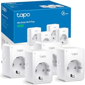 Tapo P100 Pack de 4 Enchufes Inteligentes WiFi