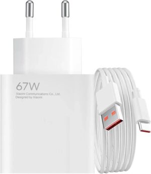 XIAOMI 67W HyperCharge Combo Type-A, cargador y cable USB-C