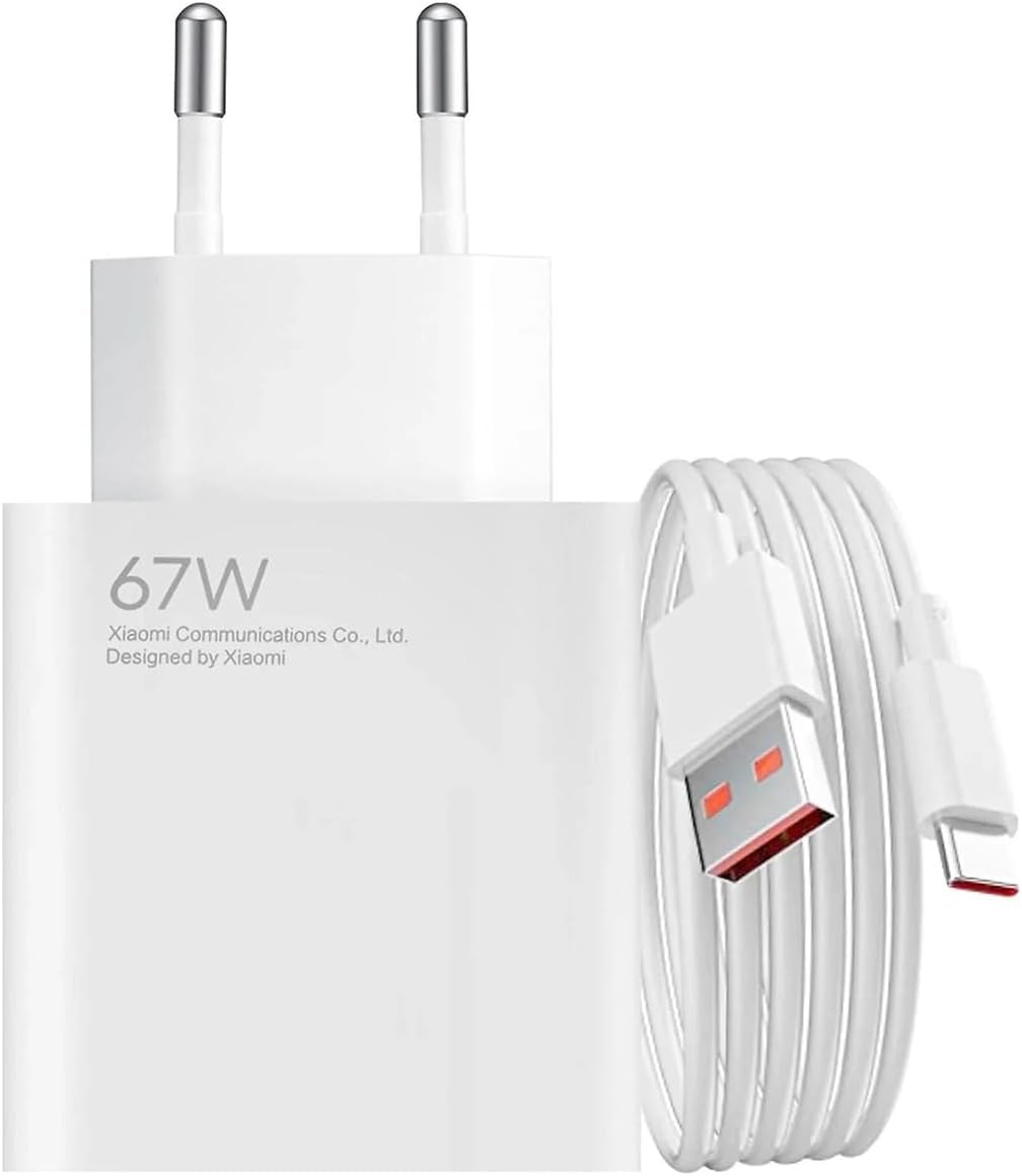 XIAOMI 67W HyperCharge Combo Type-A, cargador y cable USB-C