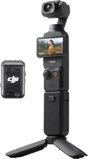 DJI Osmo Pocket 3 pack para creadores, cámara con CMOS de 1 pulgada y vídeo 4K/120 fps
