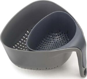 Joseph Joseph Nest Set de 2 coladores de cocina apilables