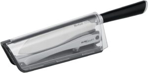 Tefal Ever Sharp cuchillo Santoku de 16,5 cm con afilador integrado en la funda