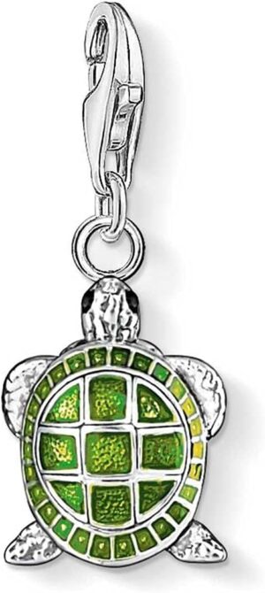 Thomas Sabo Charm Club con Cierre de Mosquetón Mujer, Plata de Ley 925