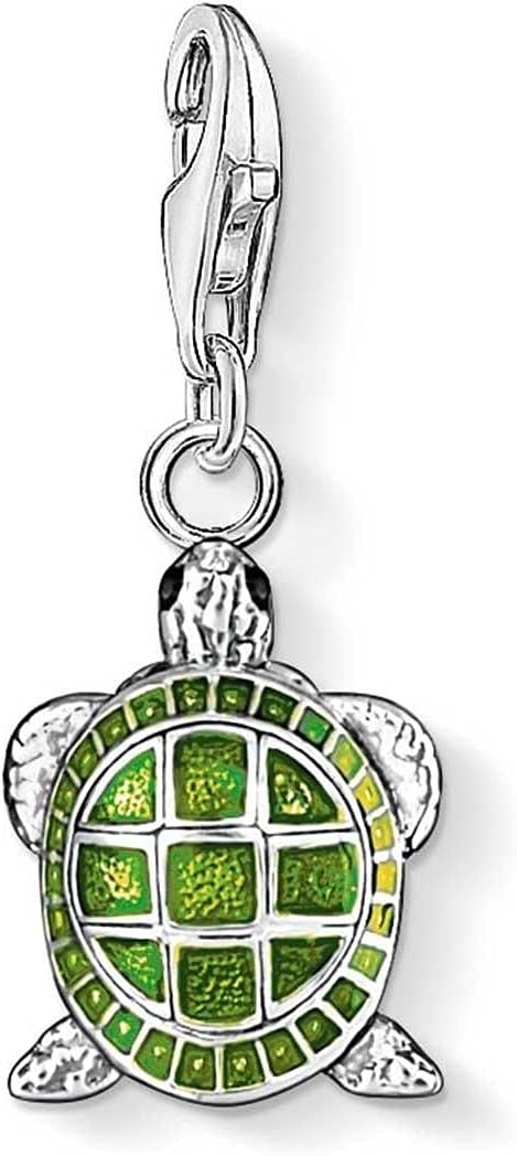 Thomas Sabo Charm Club con Cierre de Mosquetón Mujer, Plata de Ley 925