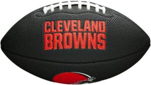 Wilson Balón de fútbol americano NFL Cleveland Browns, talla mini