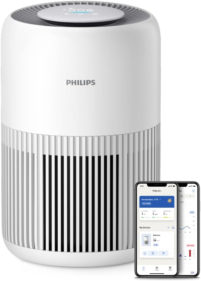 Philips 900 purificador de aire HEPA 65 m², ultrasilencioso