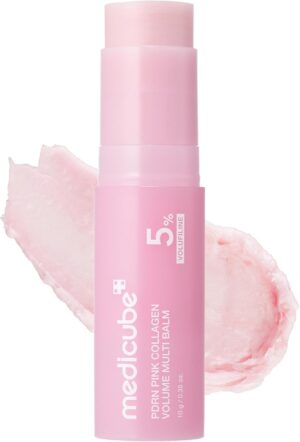 medicube PDRN Pink Collagen Volume Multi Balm Stick Bálsamo Multiusos en Barra