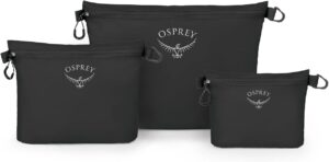 Osprey Ultralight Bolsa con Cremallera, 14 L, negro