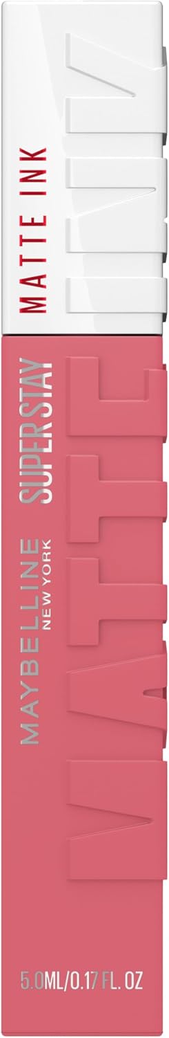 Maybelline New York Pintalabios Superstay Matte Ink, tono 180 Revolutionary