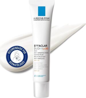 La Roche-Posay Effaclar Duo (+) SPF30, fluido anti-imperfecciones, 40 ml